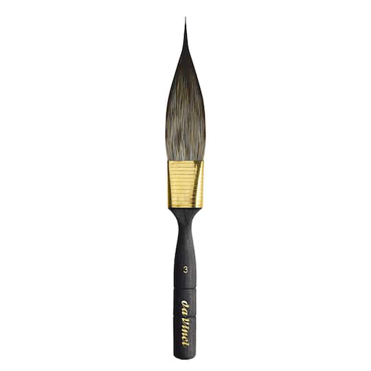 da Vinci CASANEO Series 704 Size 3 Synthetic Dagger Striper Brush